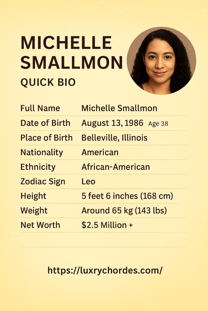 Michelle Smallmon Net Worth